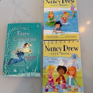 Fairy Unicorns Enchanted River Book - Teal Cover